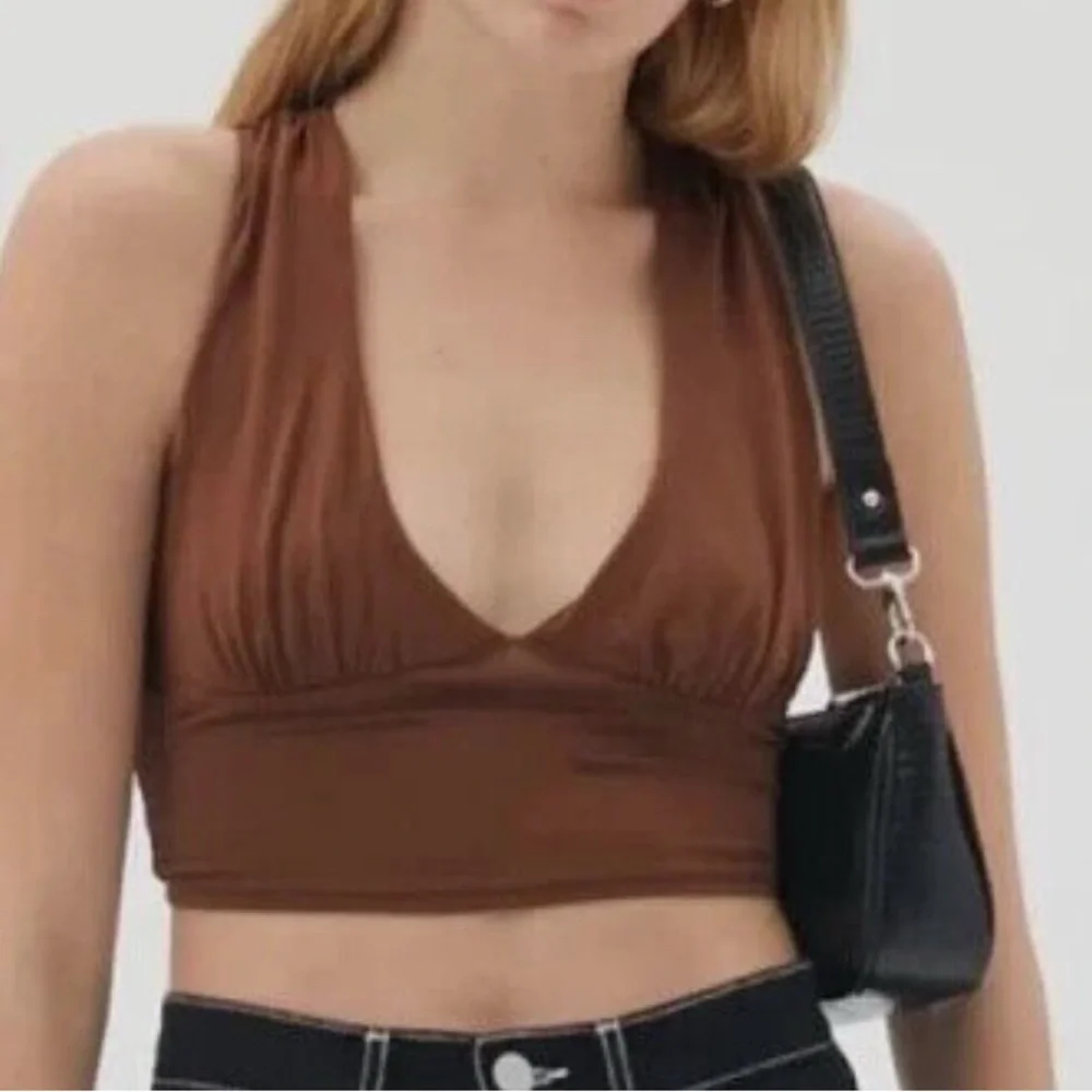 Urban Outfitters Phoenix Plunging Back-Tie Top - Picture 5 of 6